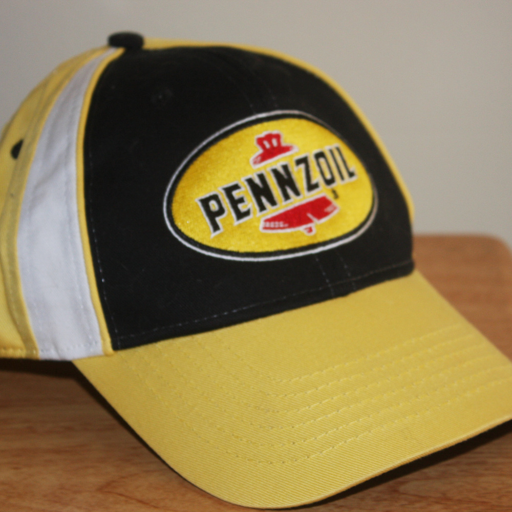 Pennzoil Hat Ball Cap Patch Logo Embroidered BRIGHT